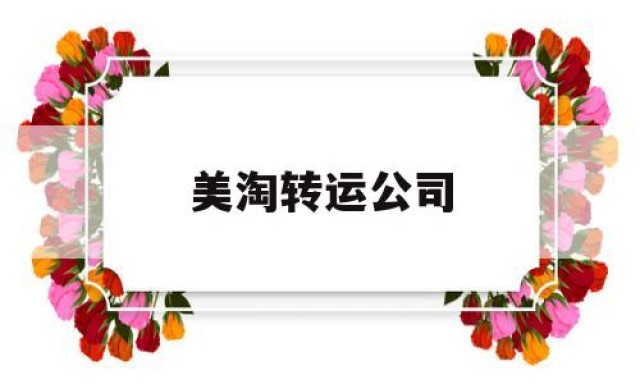 美淘转运公司